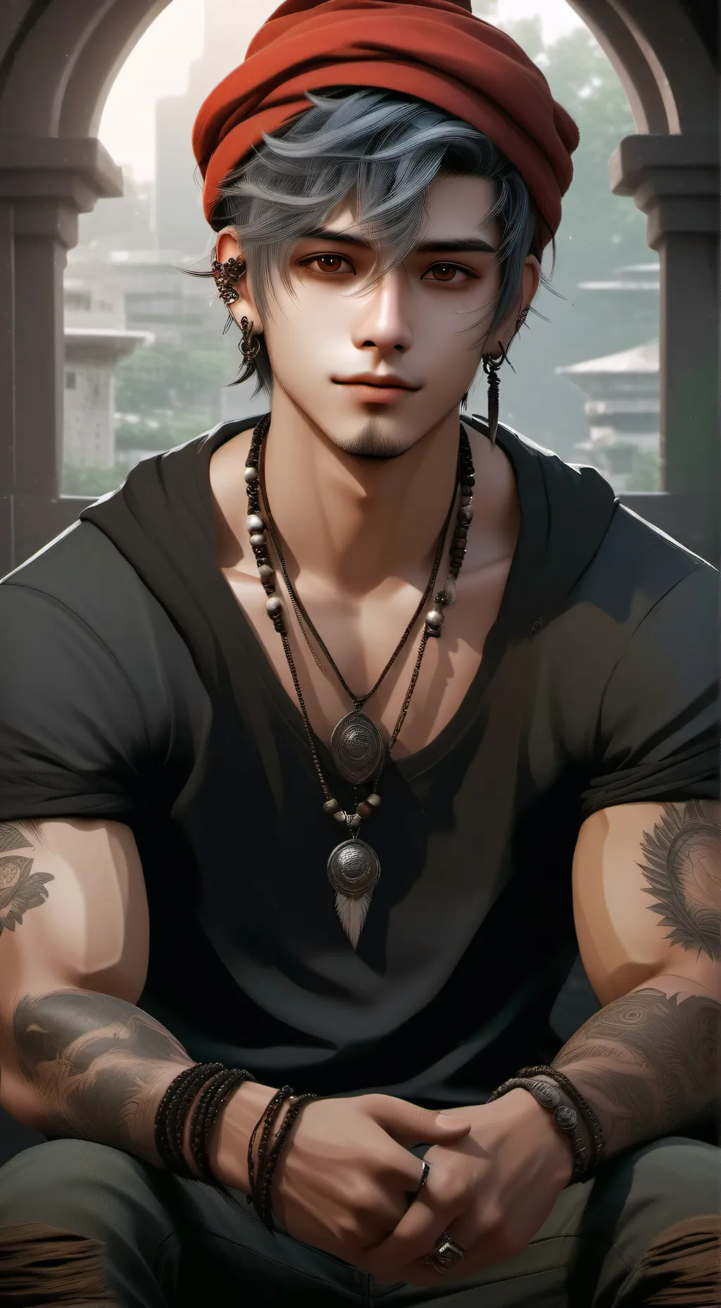 ai character: liam background