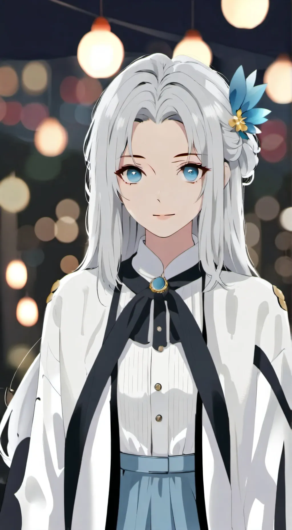 ai character: Dafne  background