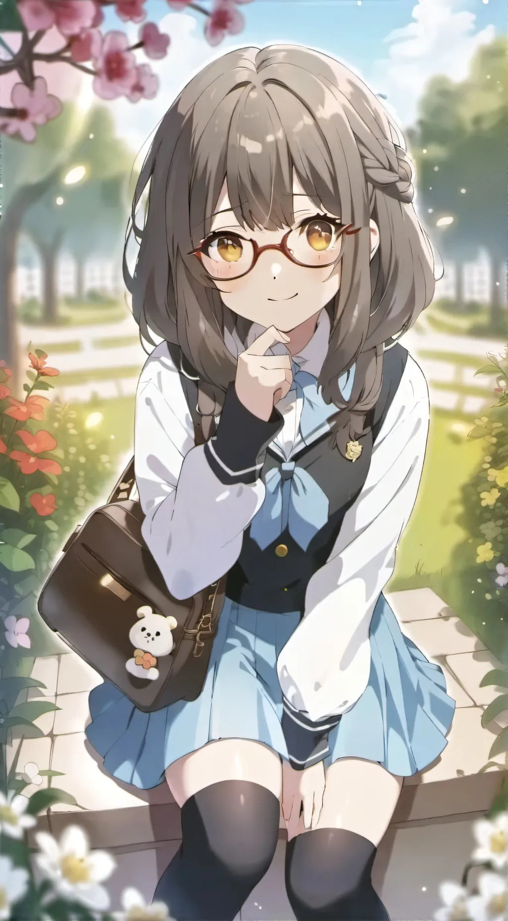 ai character: Grace background