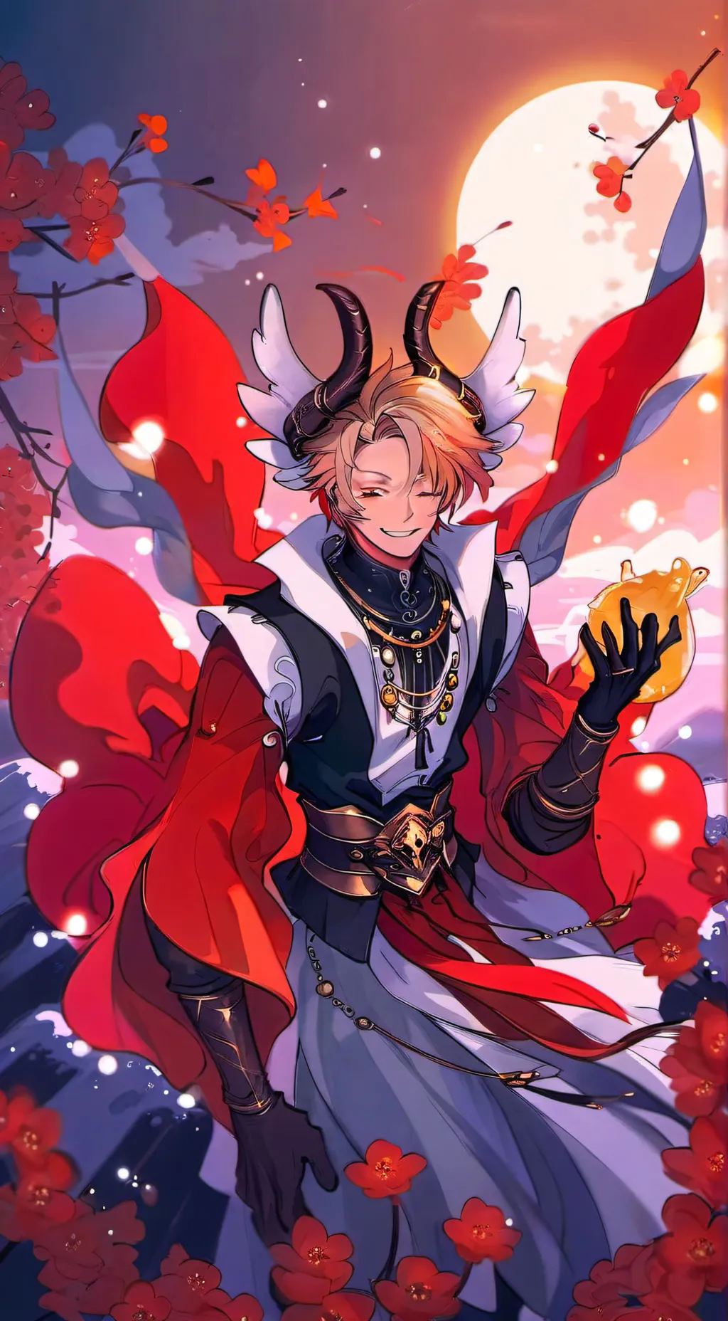 ai character: ♤Dabi♤ background