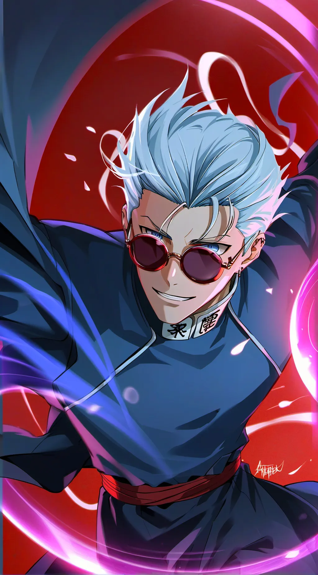 ai character: Gojo background