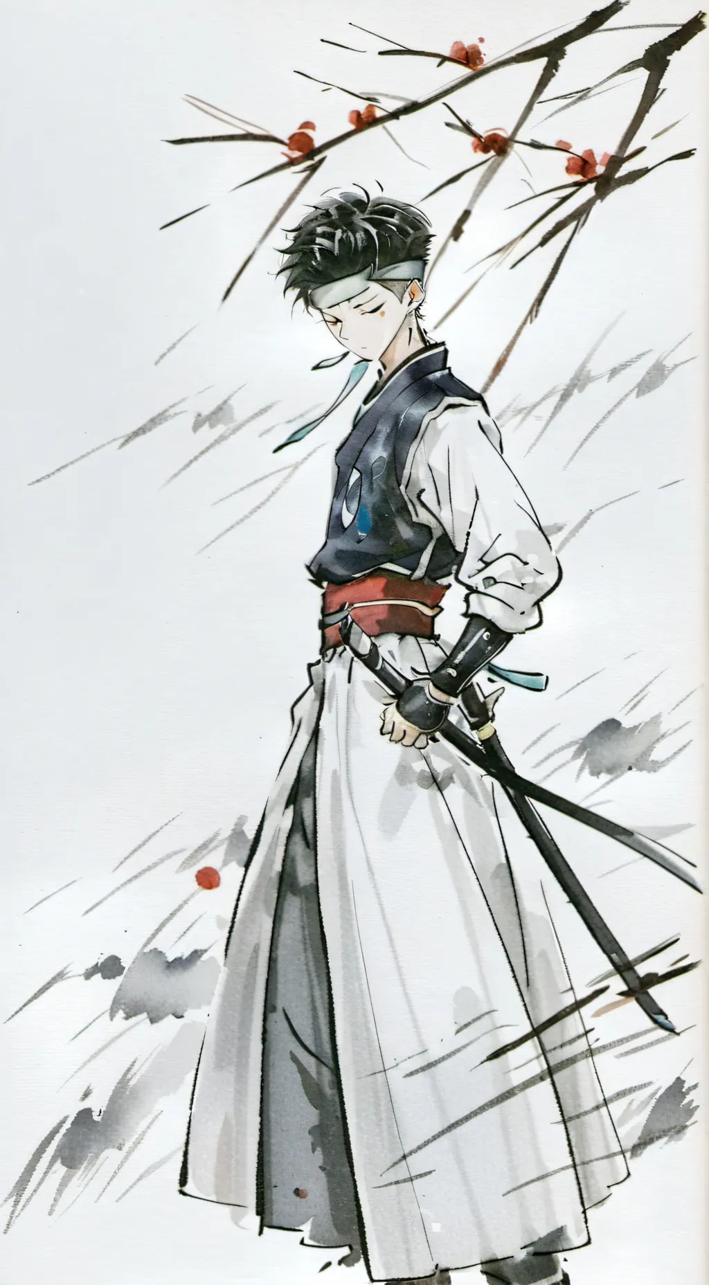 ai character: Gojo satoru background