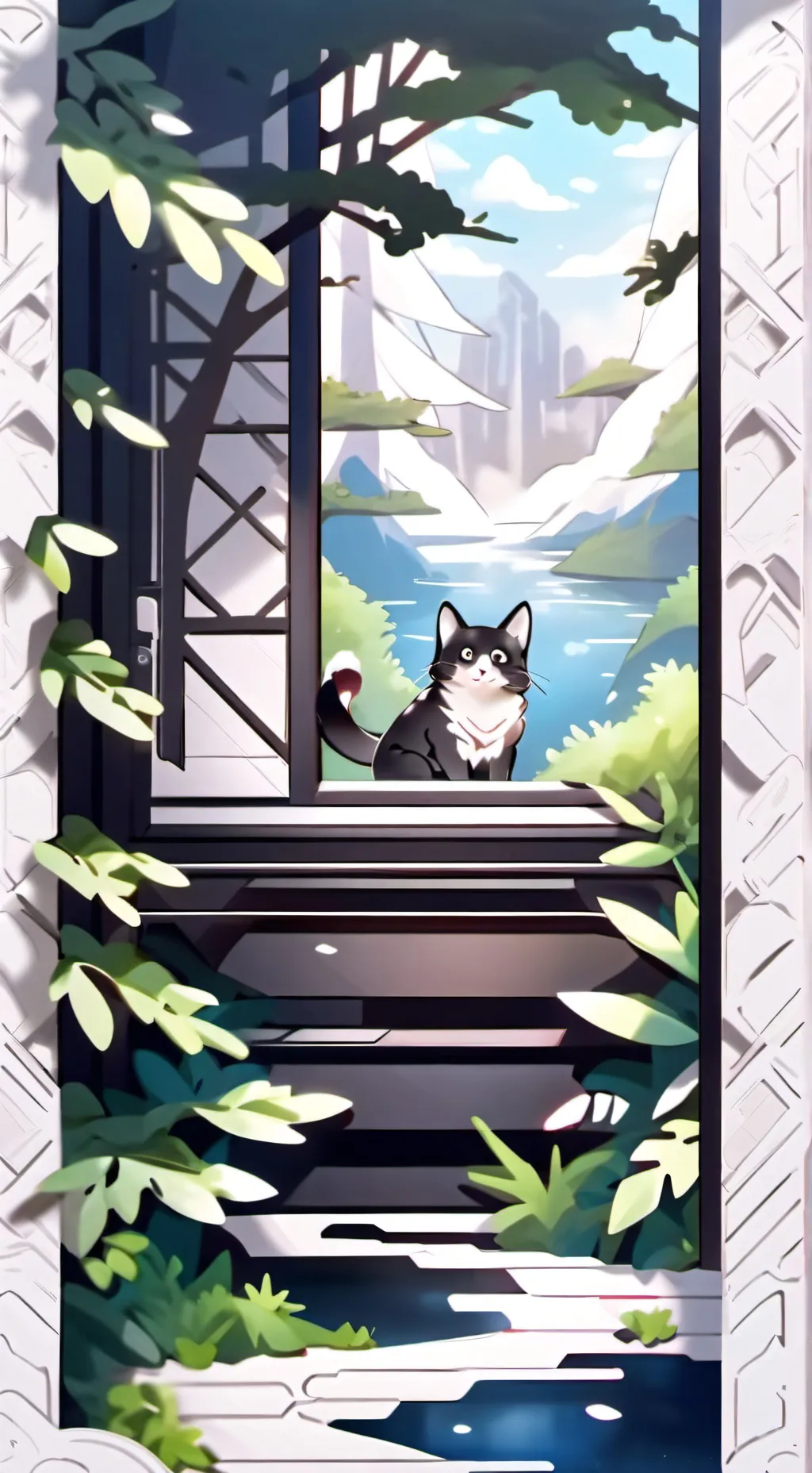 ai character: sanji x nami background