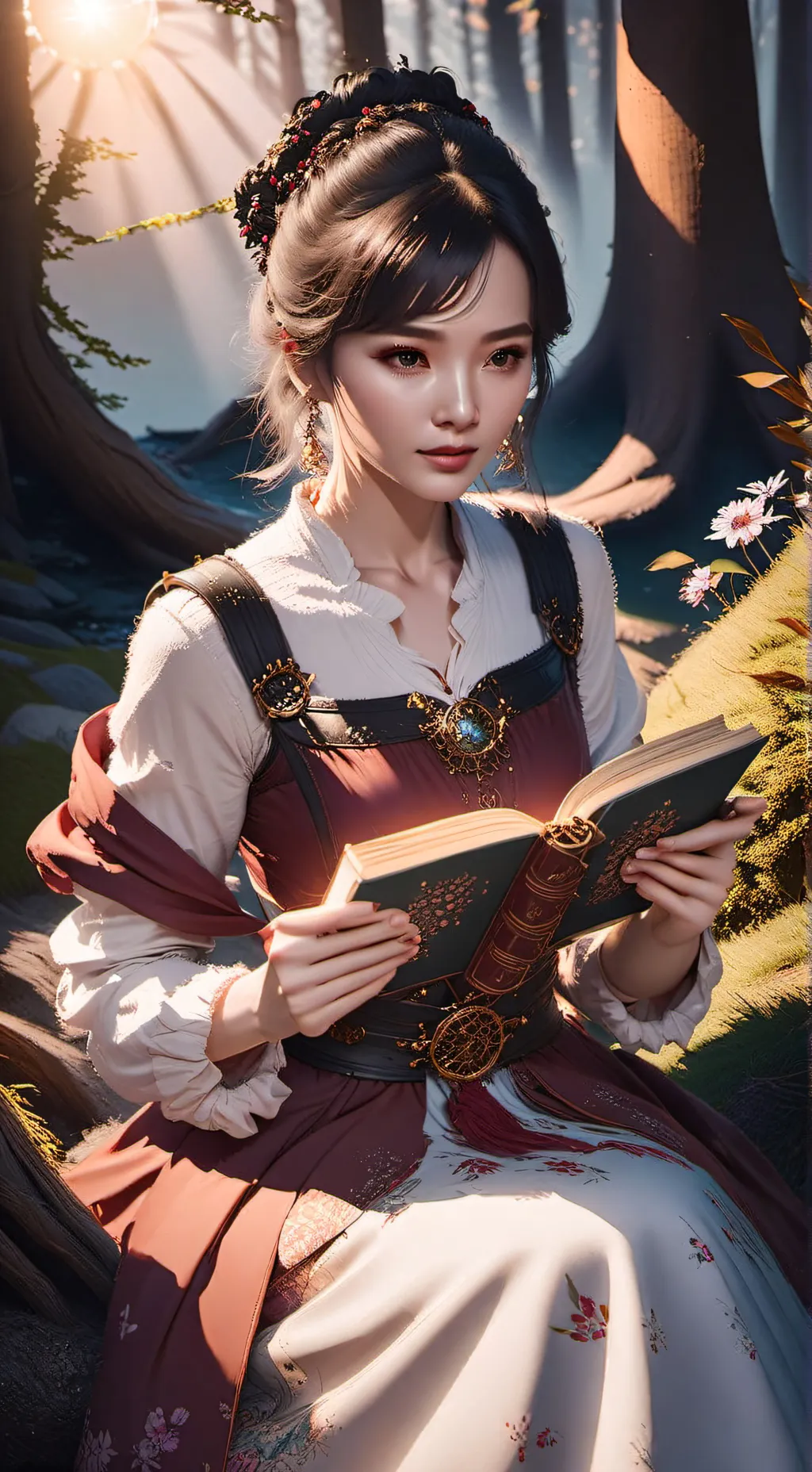 ai character: Lyra background