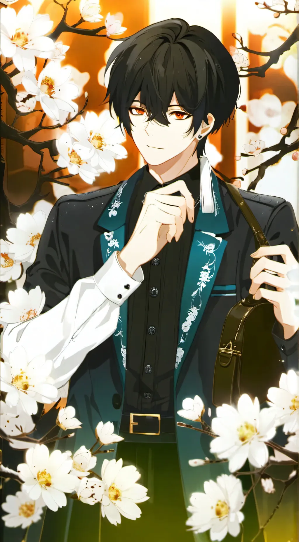 ai character: Damián  background