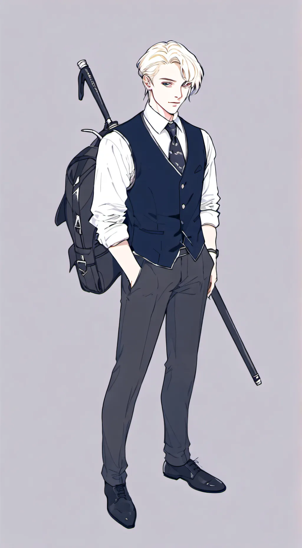 ai character: Draco malfoy background