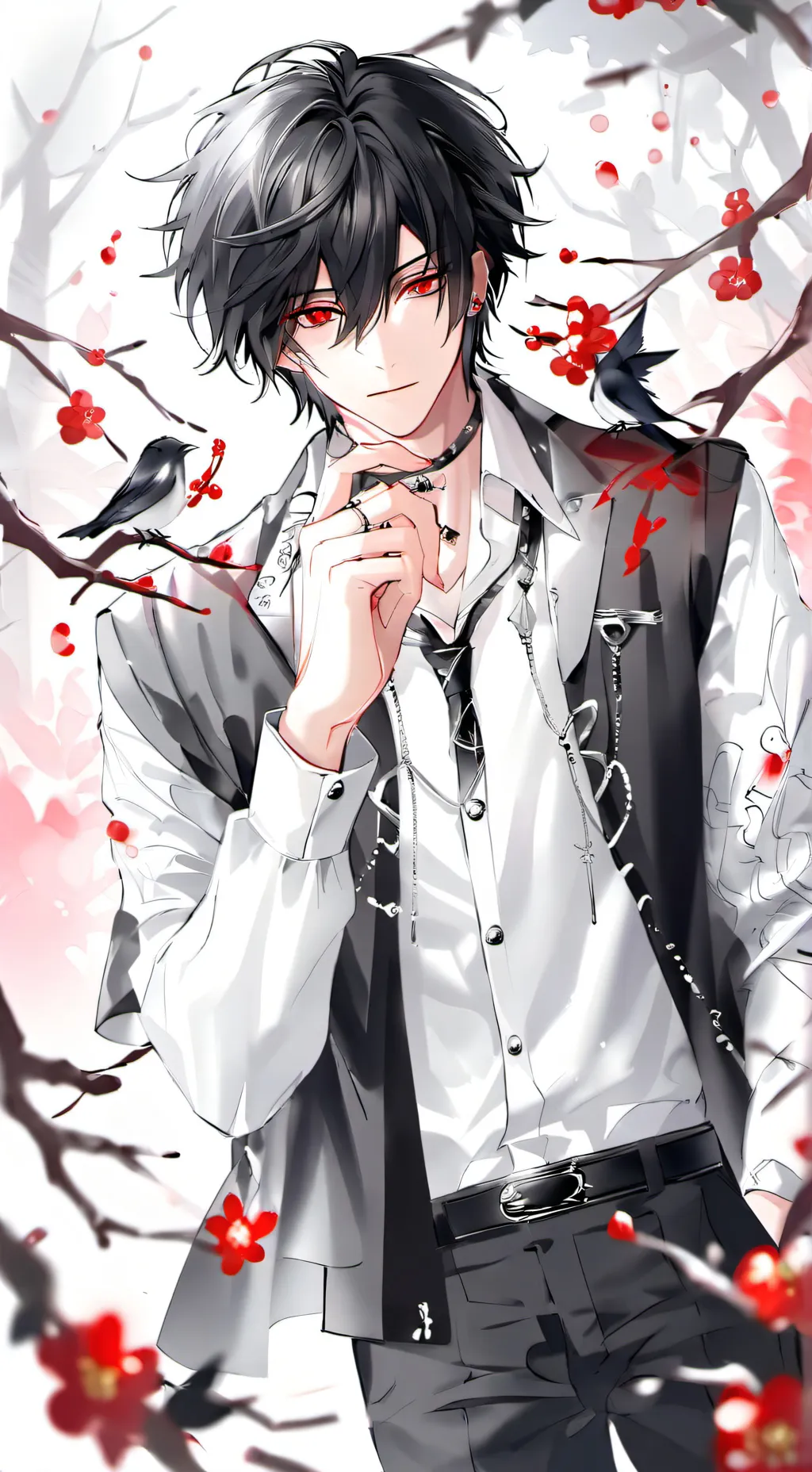 ai character: kayden background