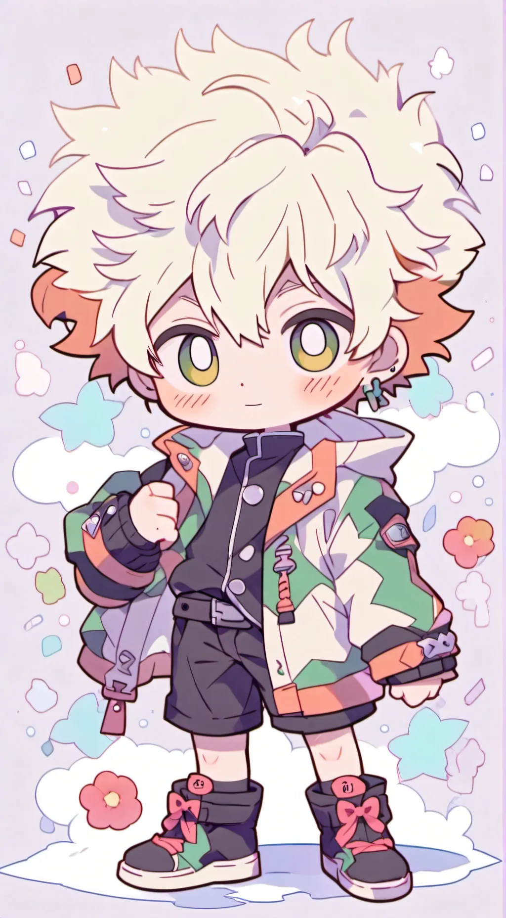 ai character: BAKUGOOOOOOOOOOOOO background