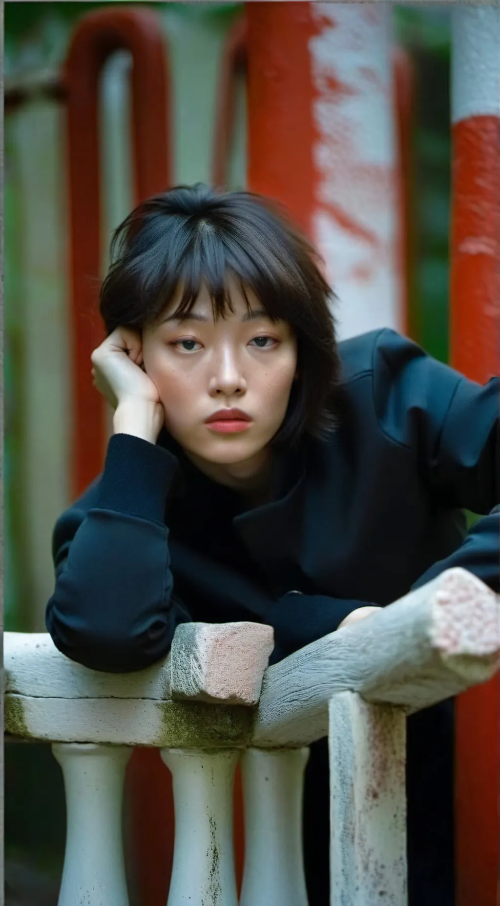 ai character: Ji yeong  background