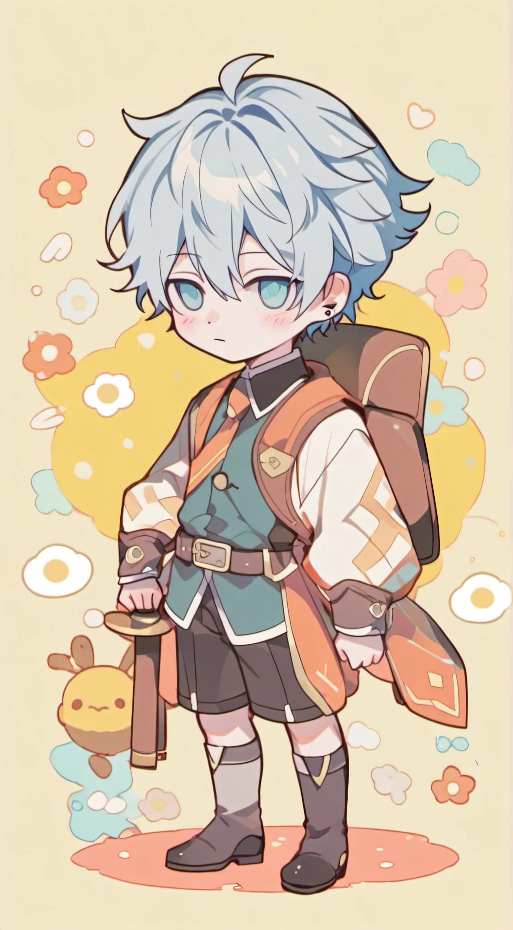 ai character: mha background