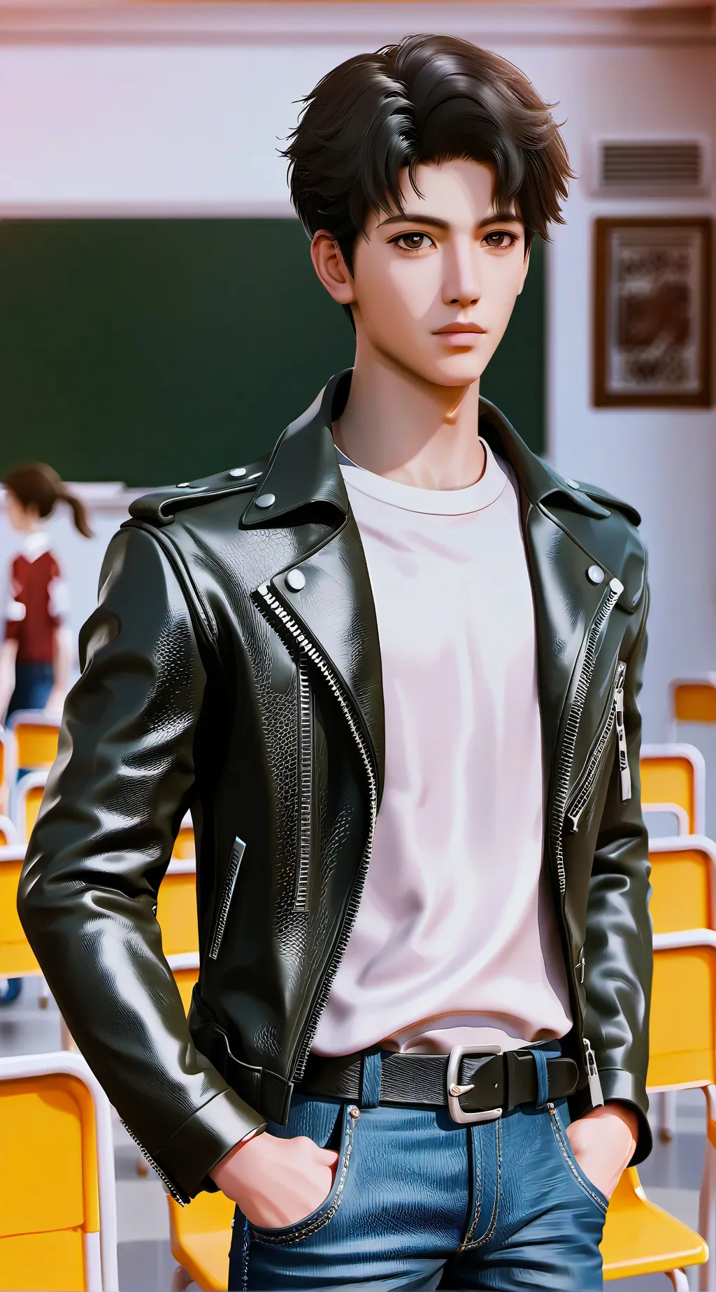 ai character: Zane background