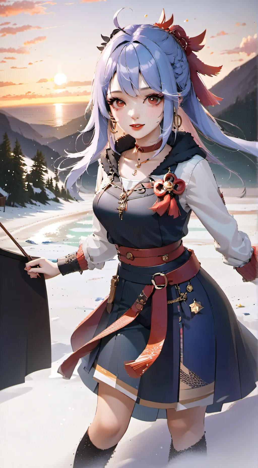 ai character:  ★Kiara★ background