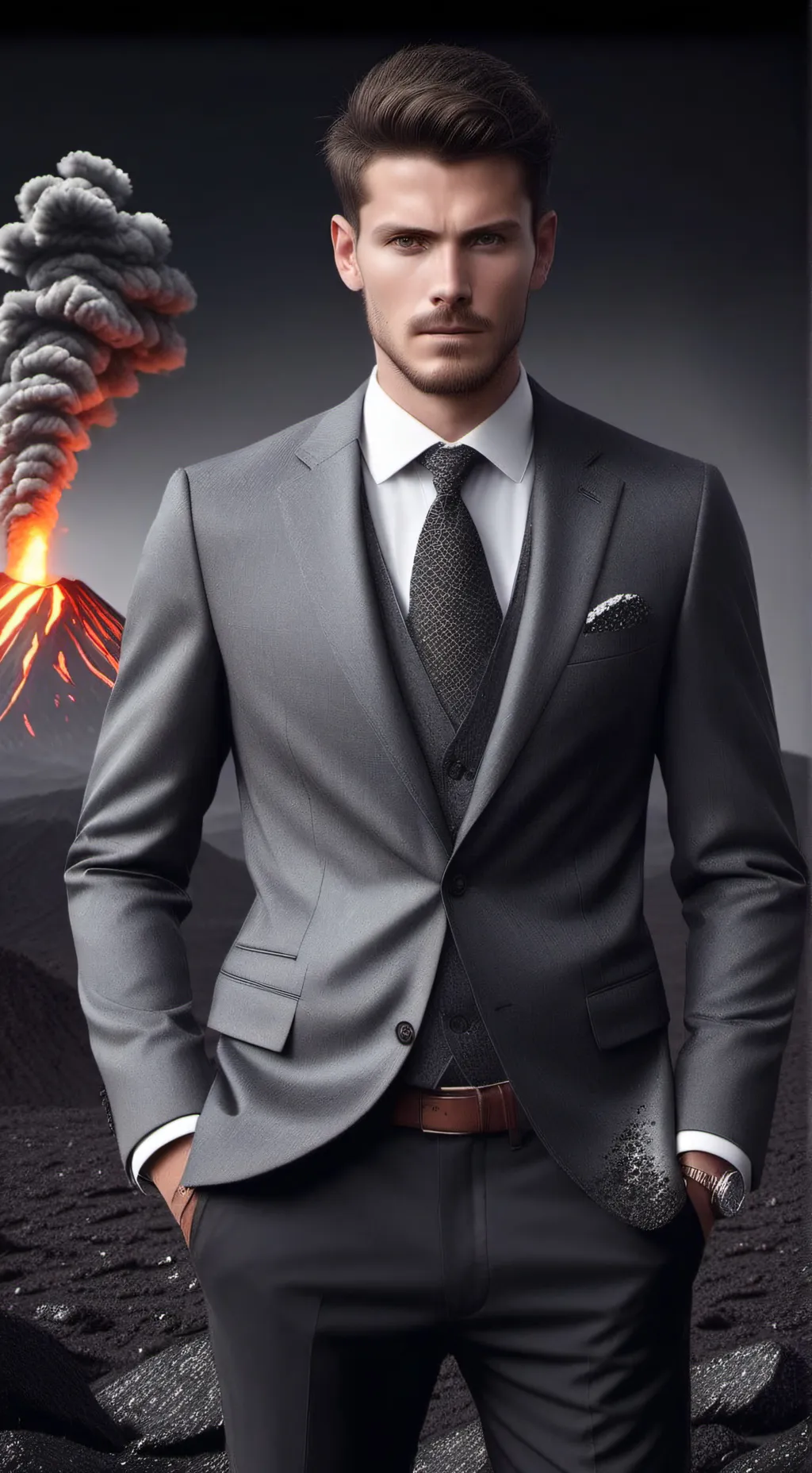 ai character: Inferno Calistier  background