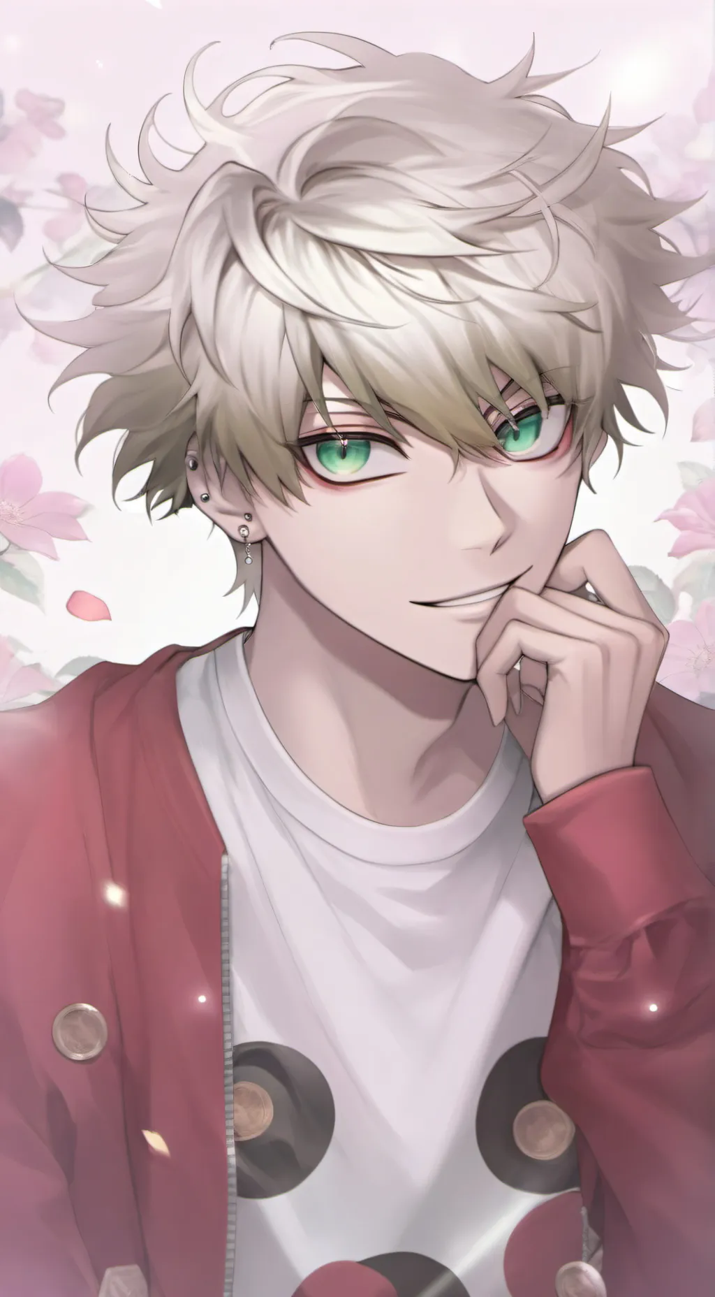 ai character: bakugo  background