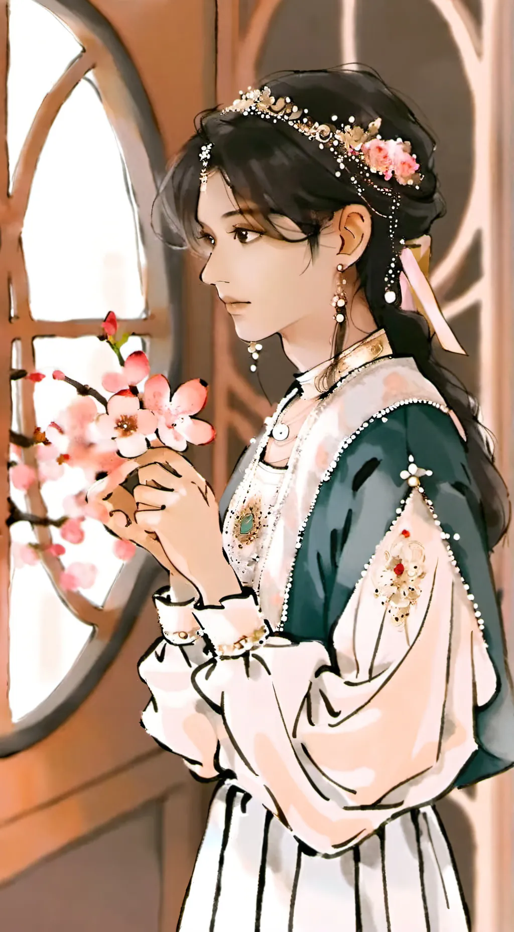 ai character: giyu (sanegiyu)  background