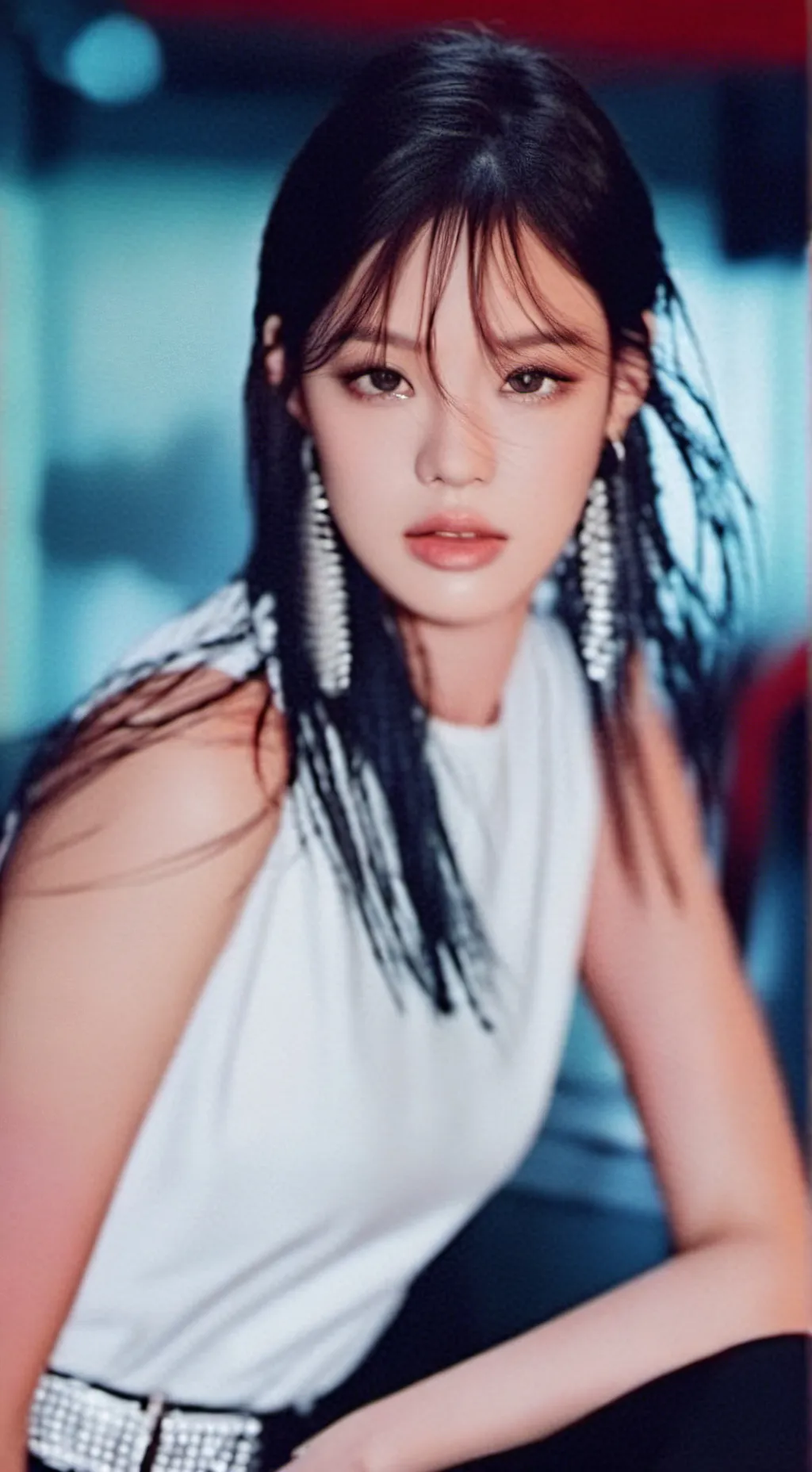 ai character: KIM JENNIIEEE  background