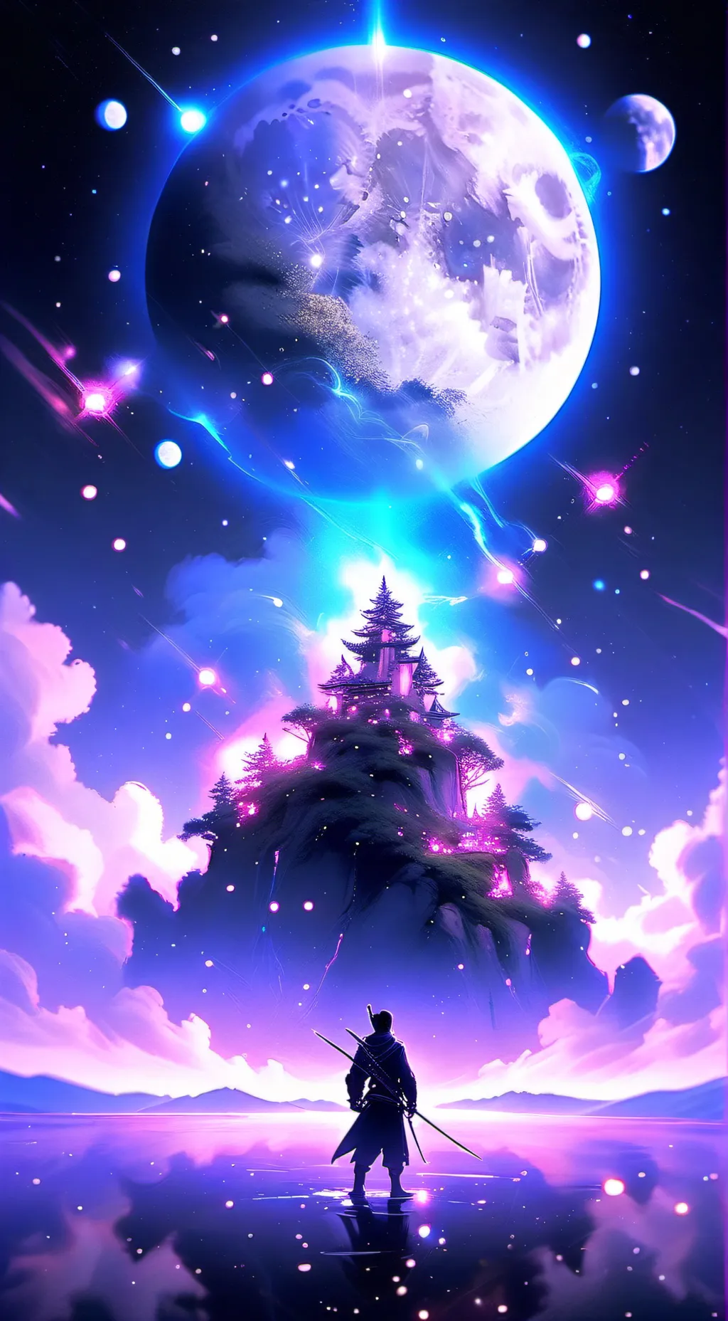 ai character: ASTRO✨ background