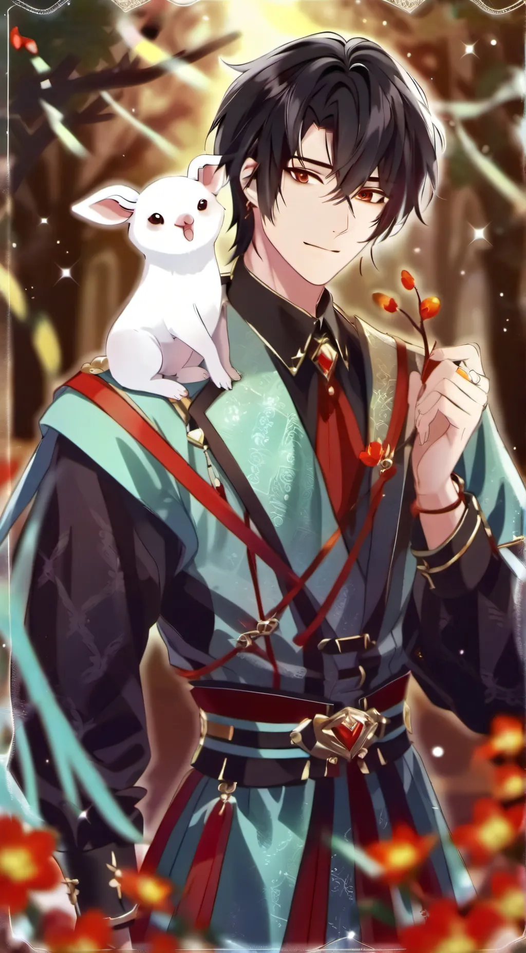 ai character: Alex y máx  background