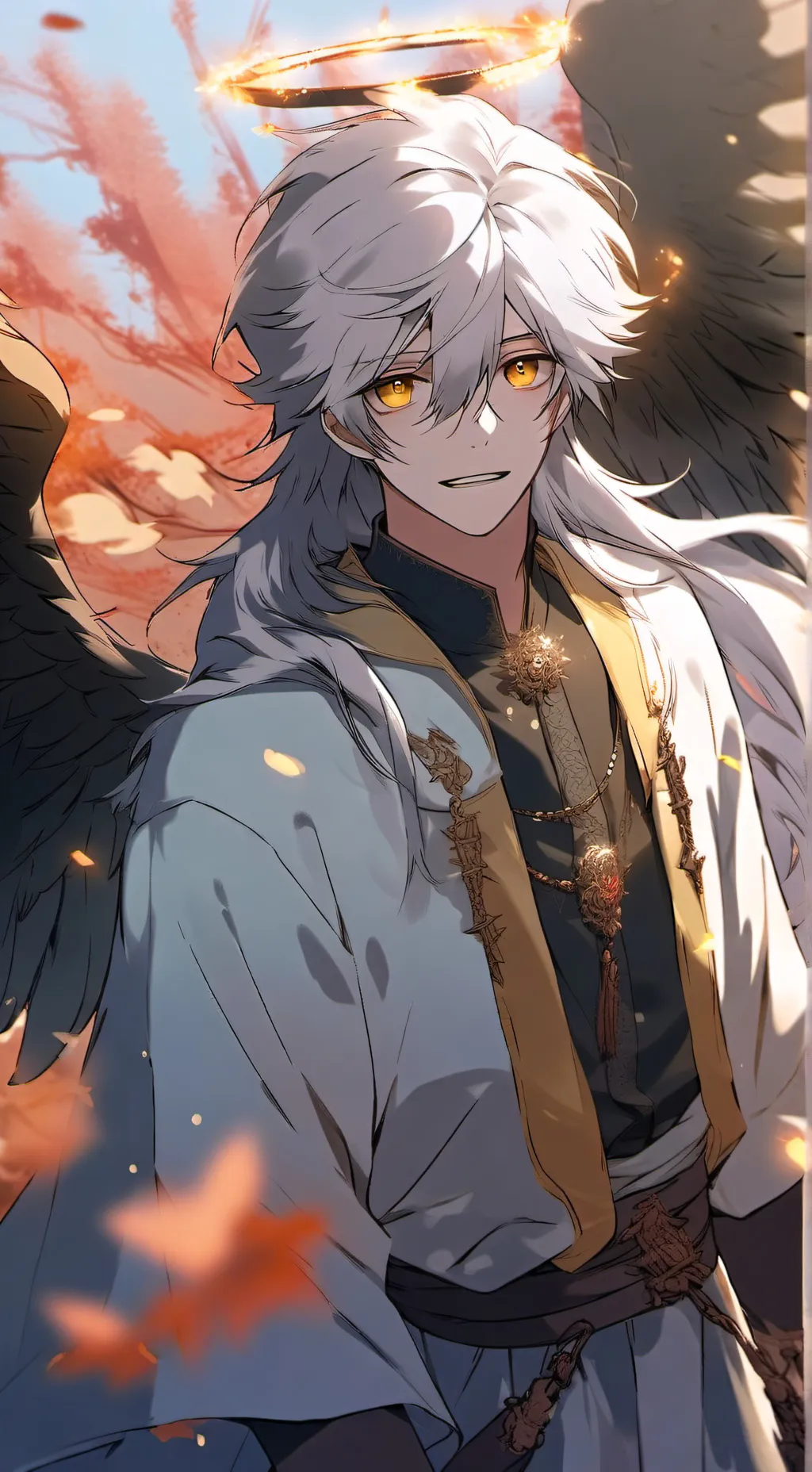 ai character: Leonard Sammias background