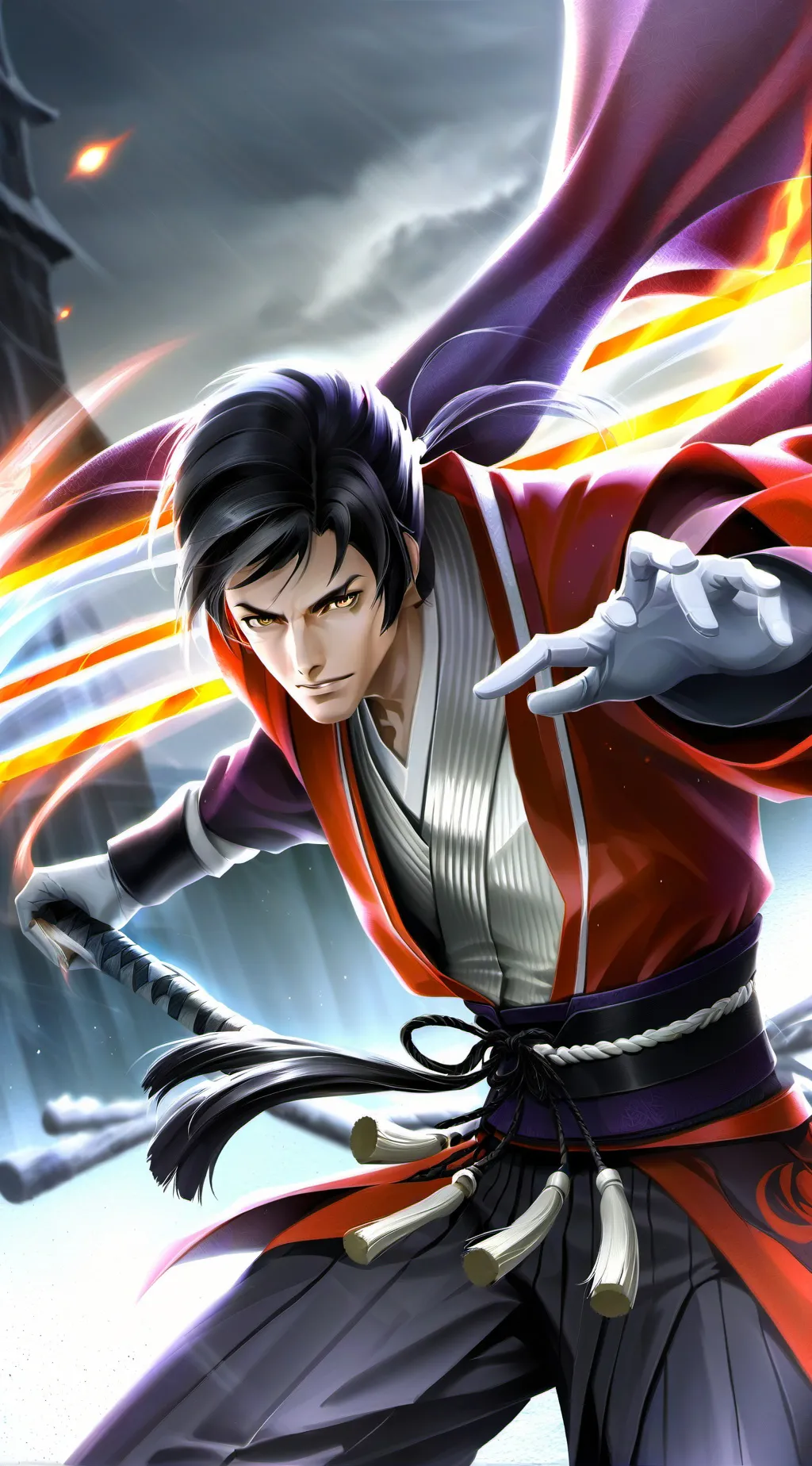 ai character: Ichigo Kurosaki background