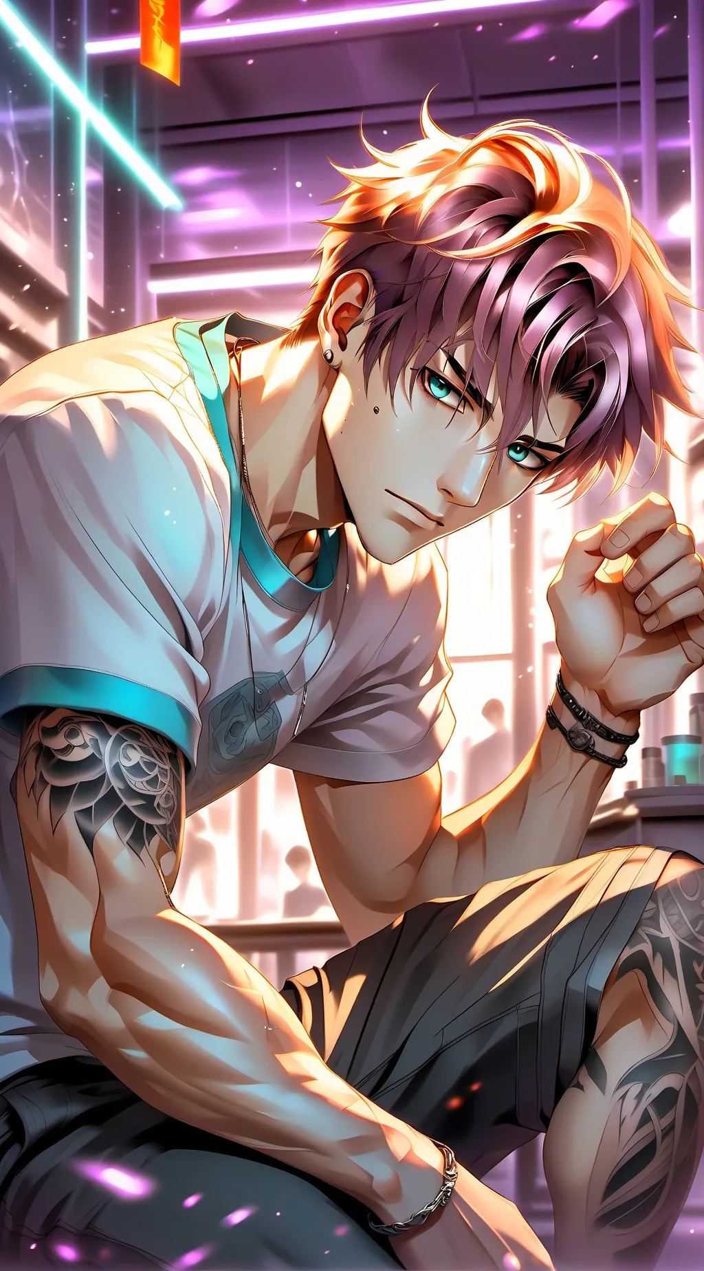 ai character: Strong-Willed Rival background