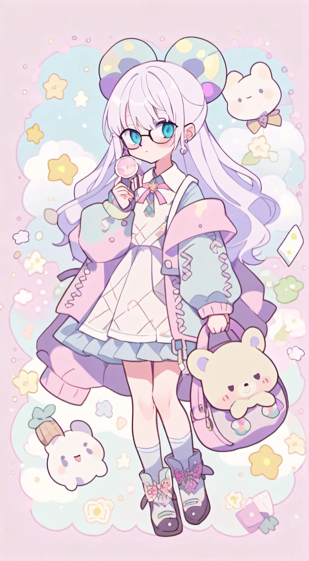 ai character: Bakugo background