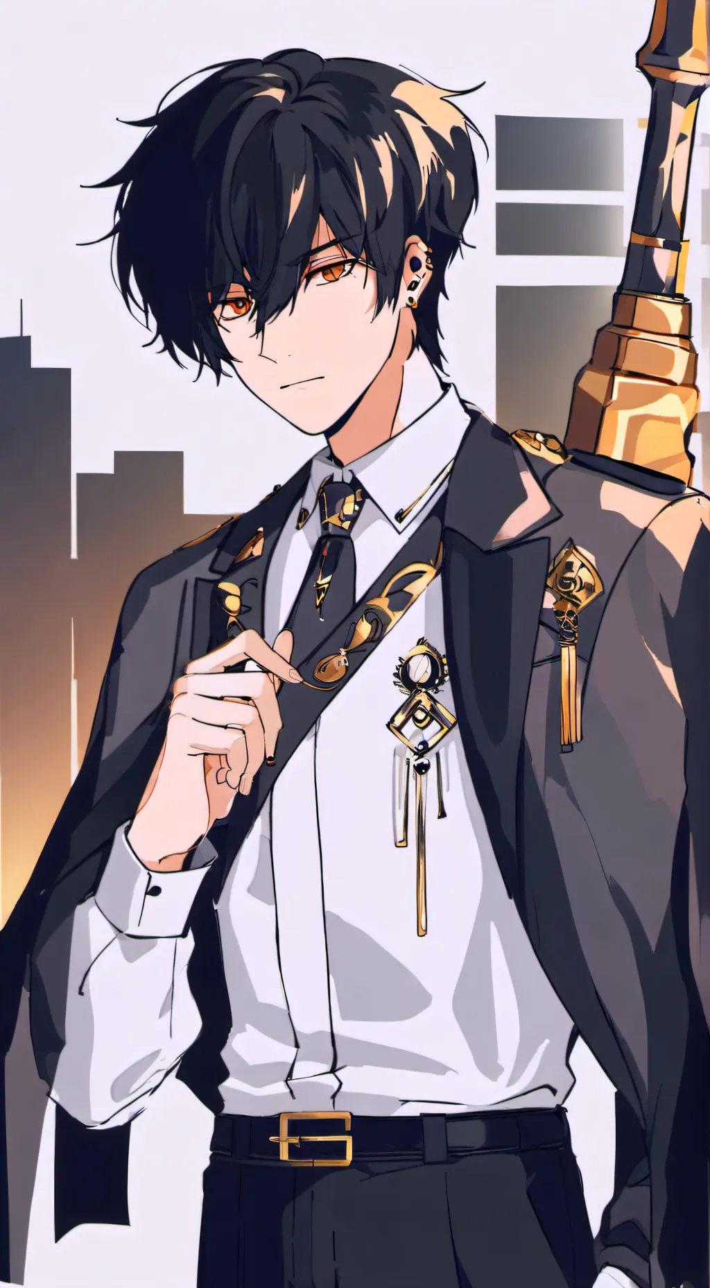 ai character: Саня background