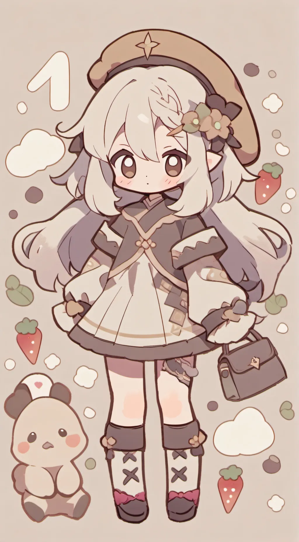 ai character: rachiras crianças  background