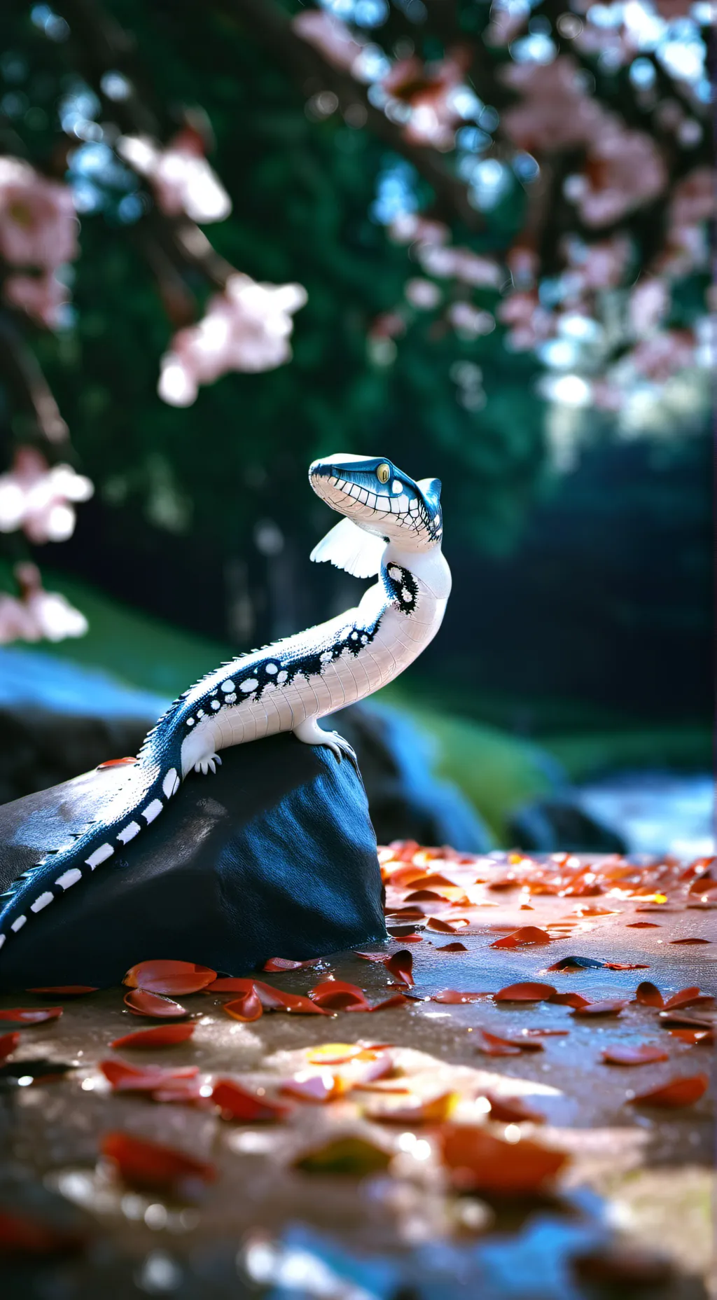 ai character: pole background