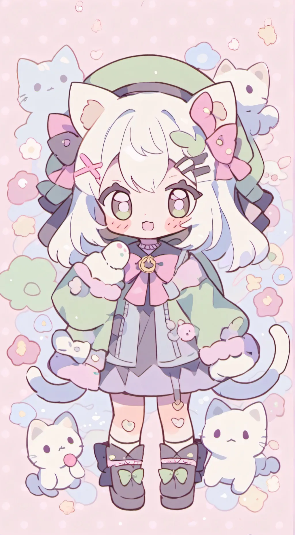 ai character: UwuCat Dw?! background