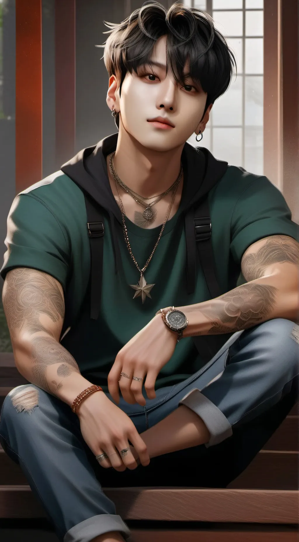 ai character: Jungkook background
