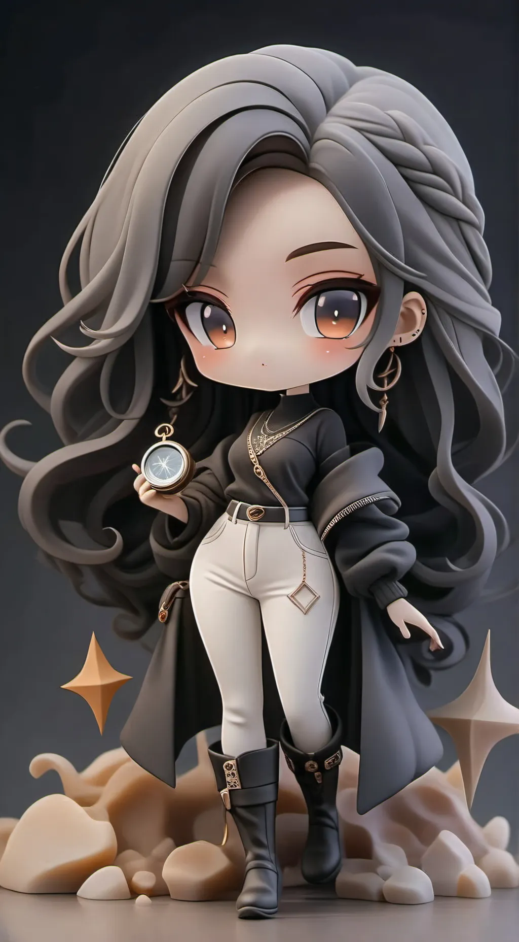 ai character: Miss Circle {FPE} background