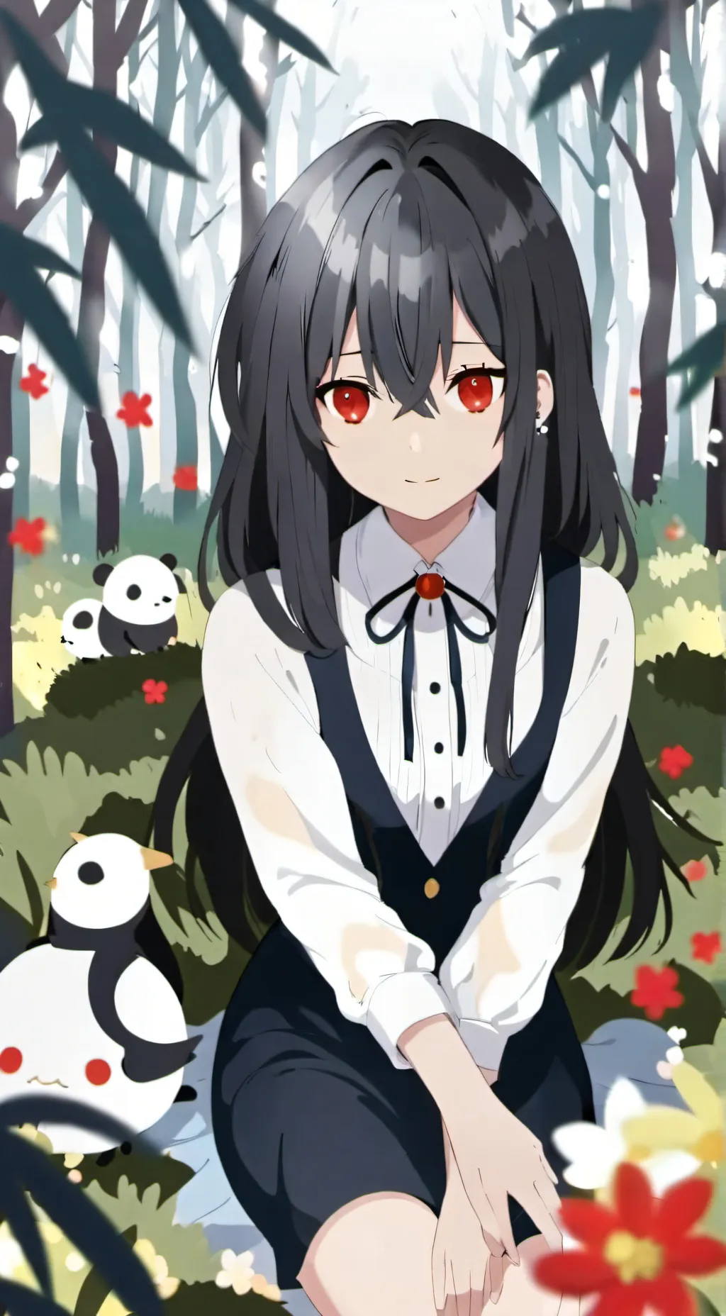 ai character: Beatriz background