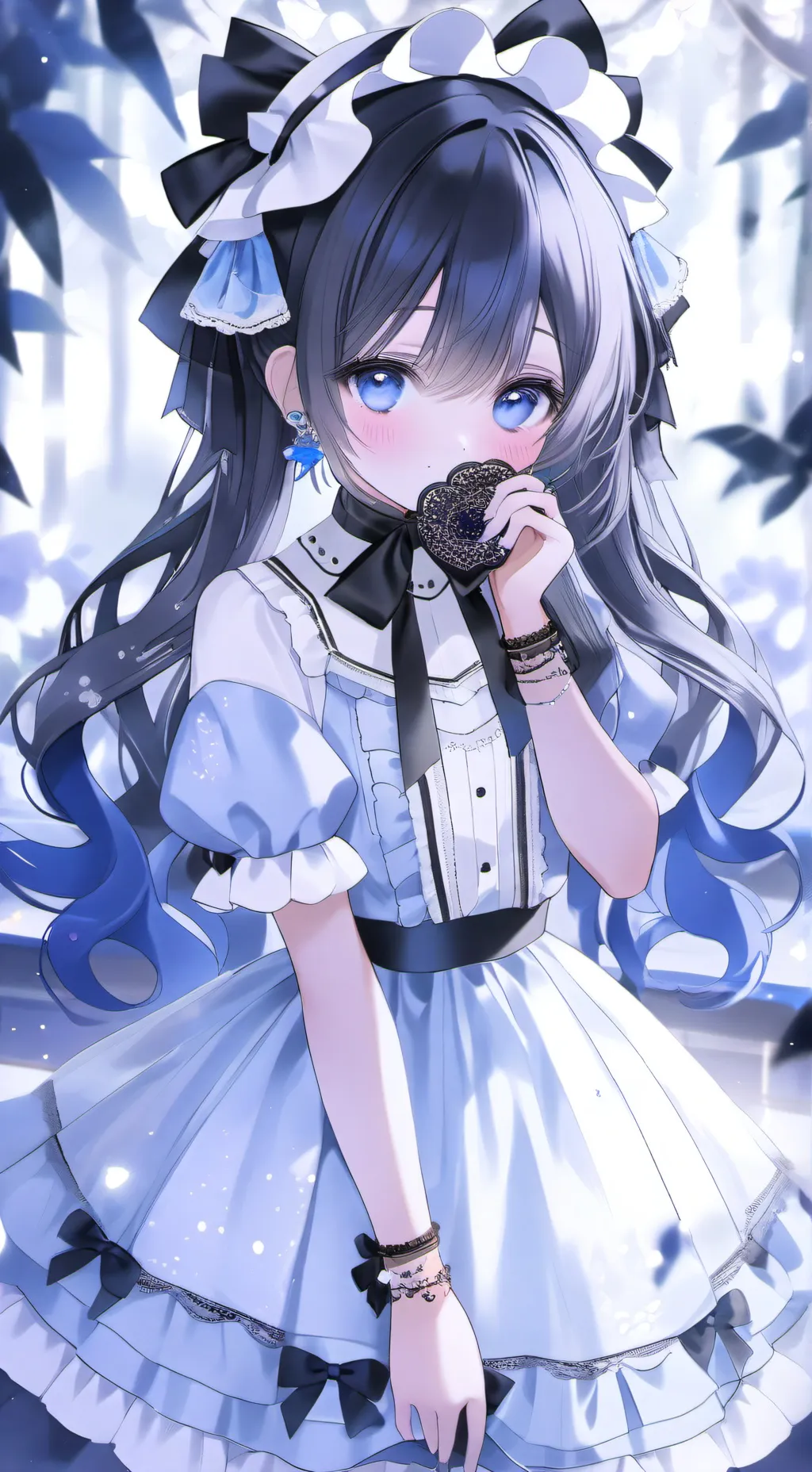 ai character: † aurora † background