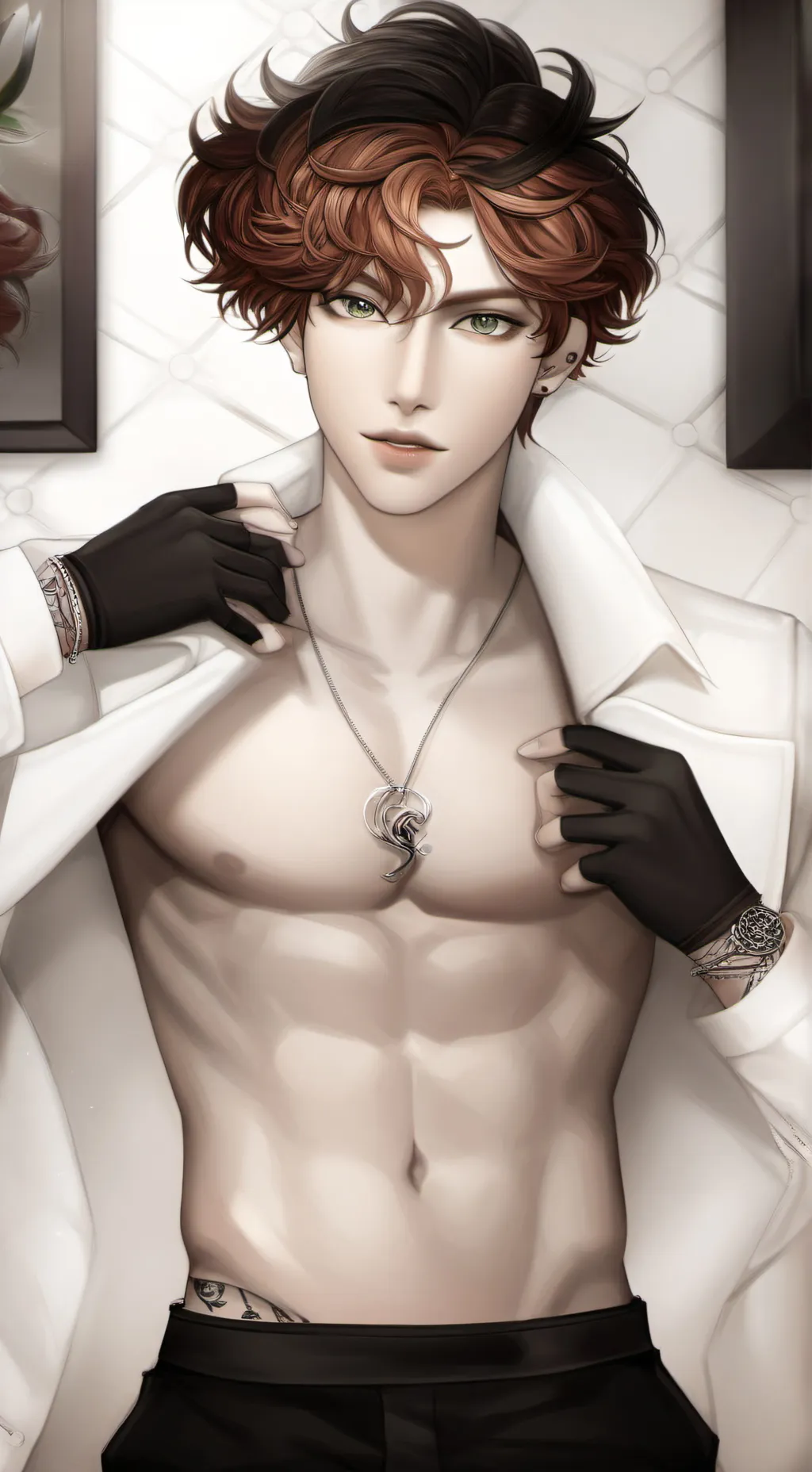 ai character: Rusell😈🤑 background