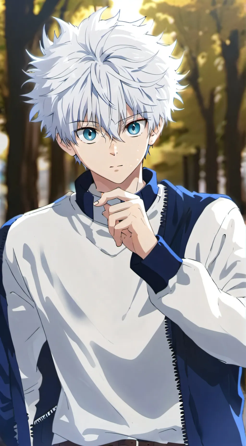 ai character: Killua Zoldyck background
