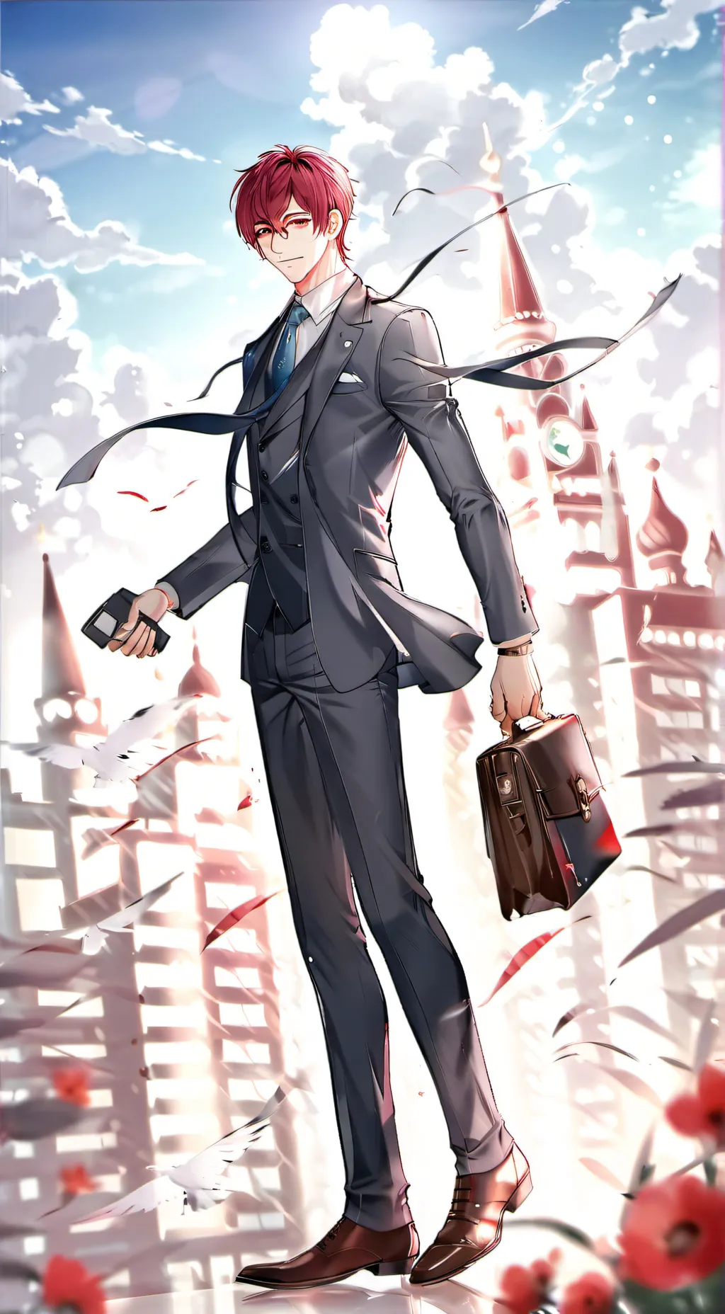 ai character: kny regreso  background