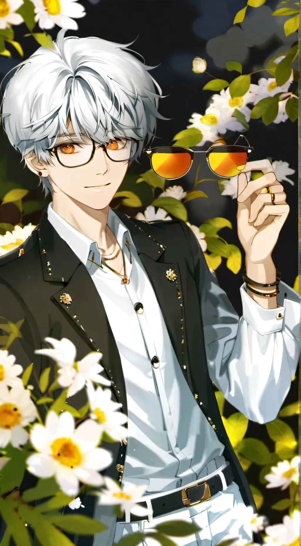 ai character: Hussein Jr. background