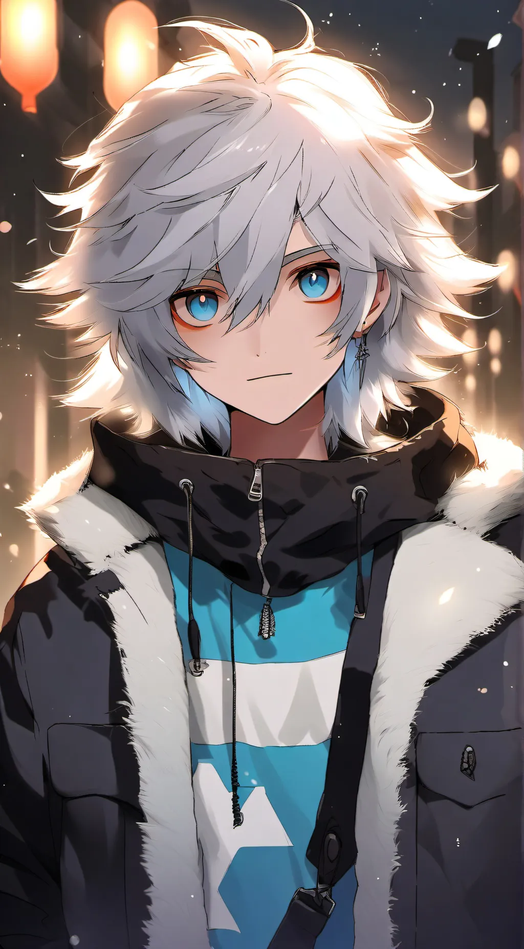 ai character: Kio. background