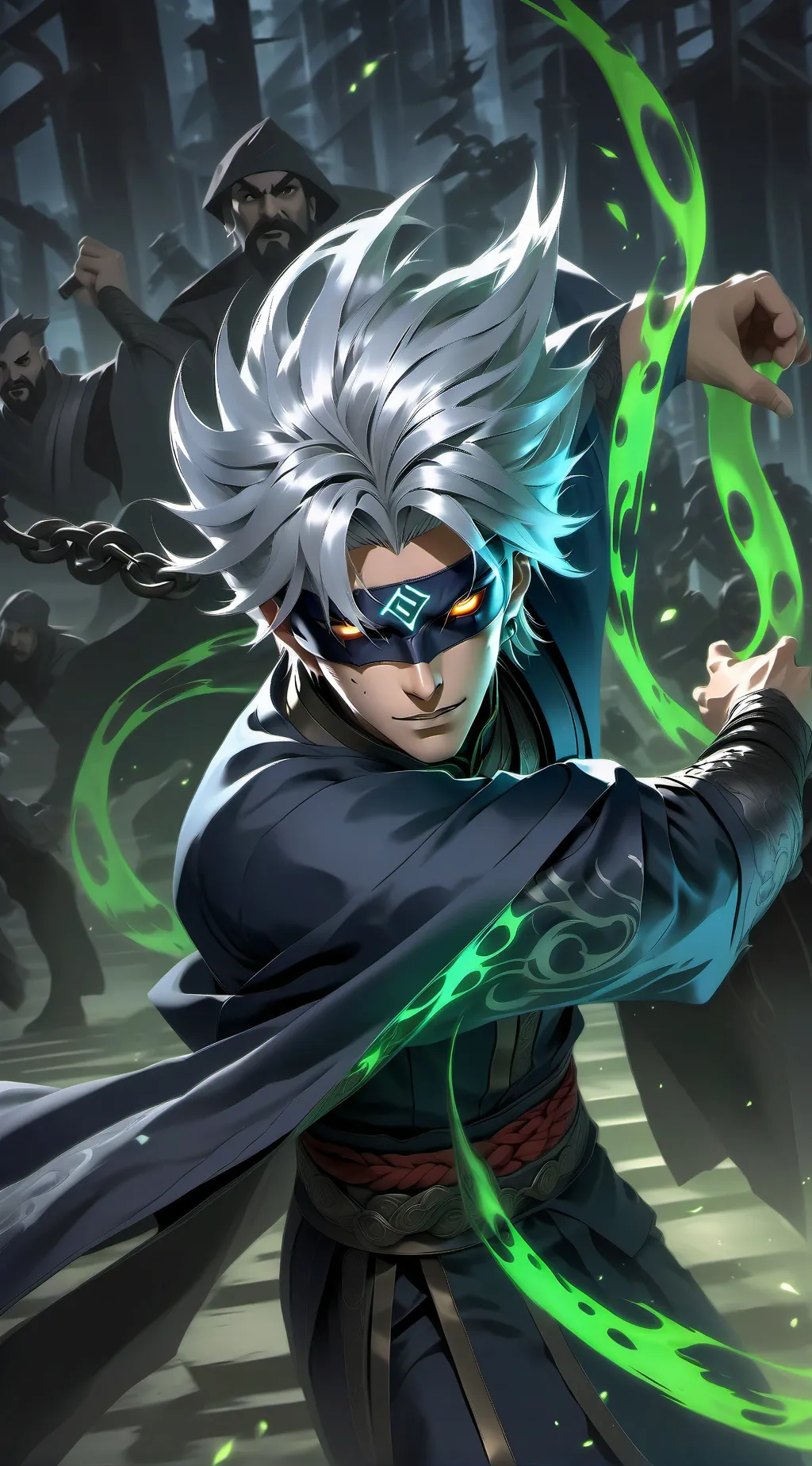 ai character: Gojo background