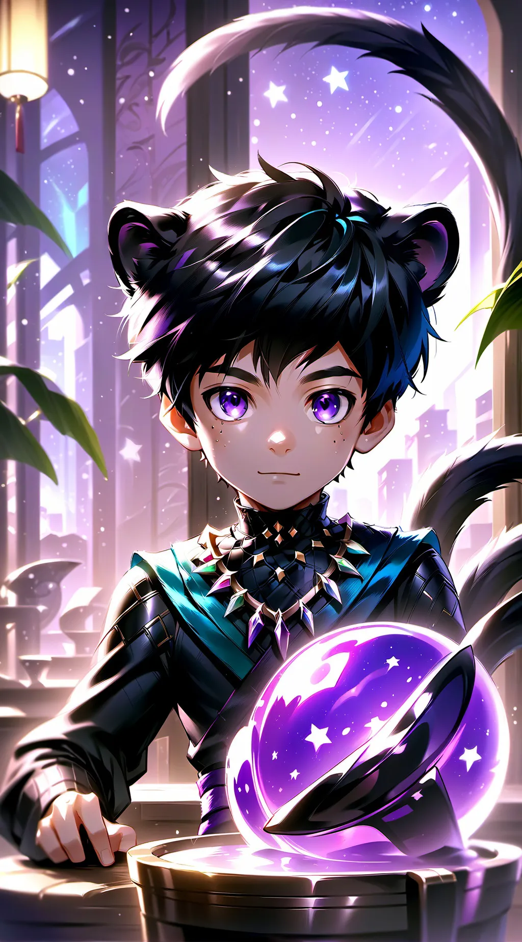ai character: Midnight Panther S background