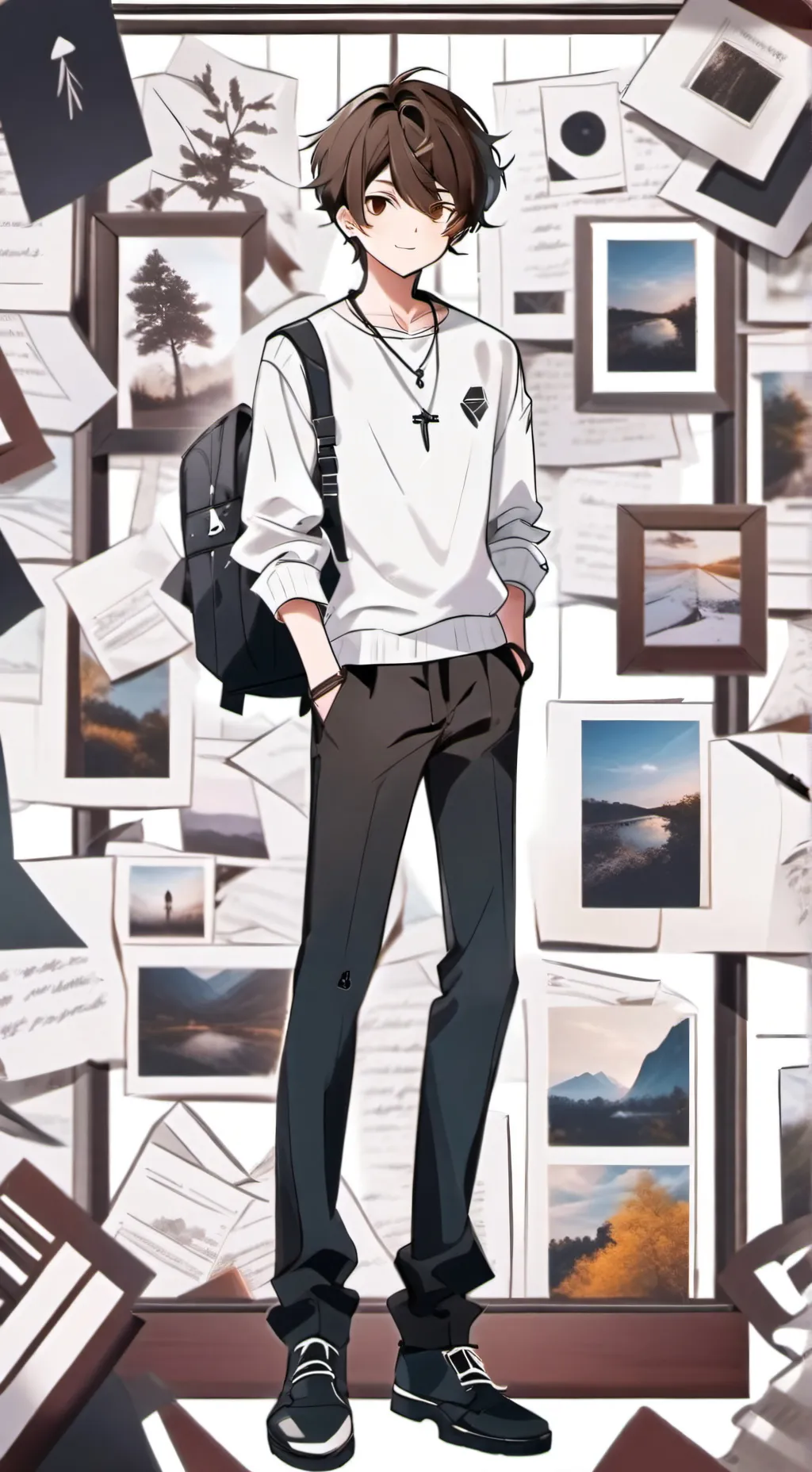 ai character: Zack background