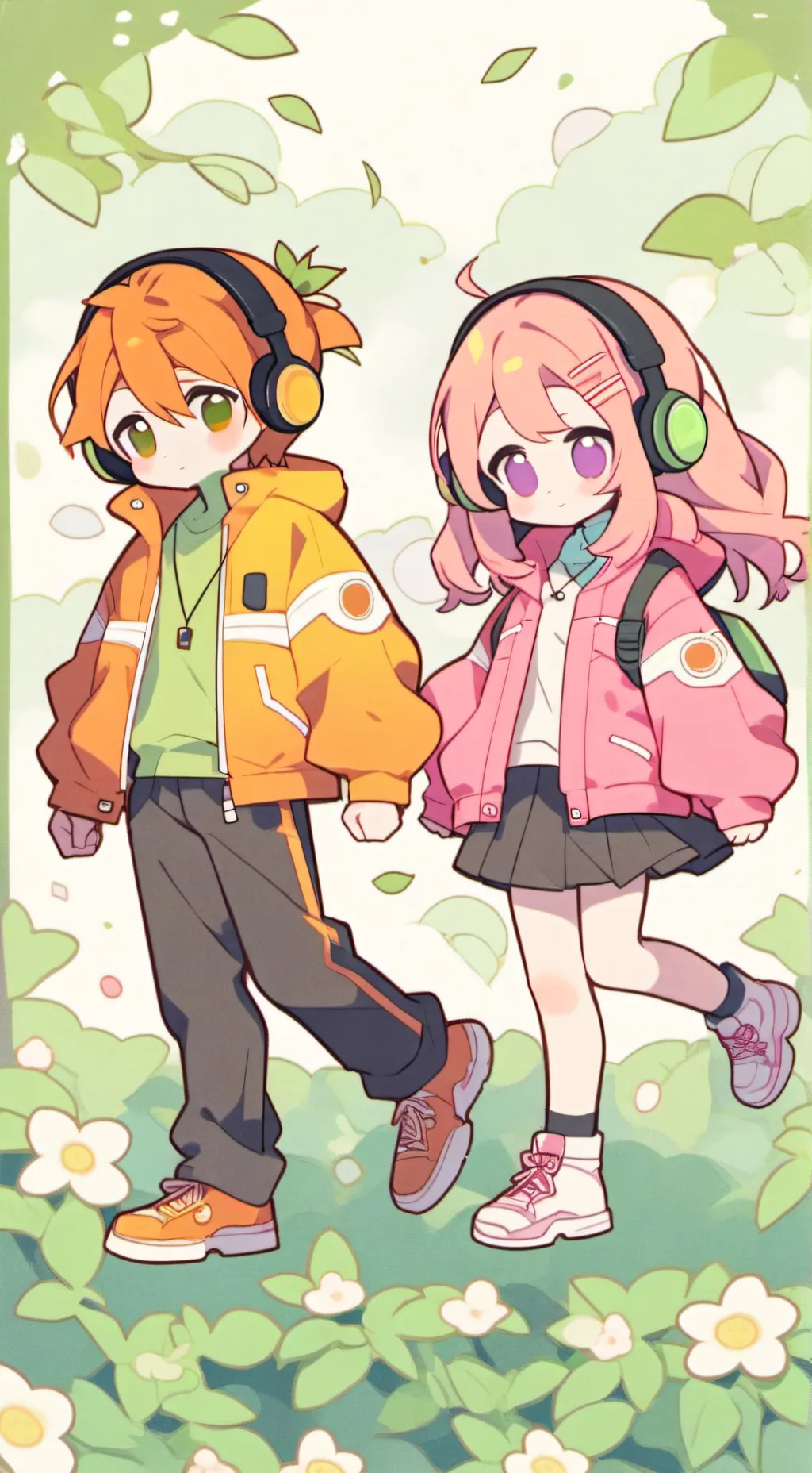 ai character: group background