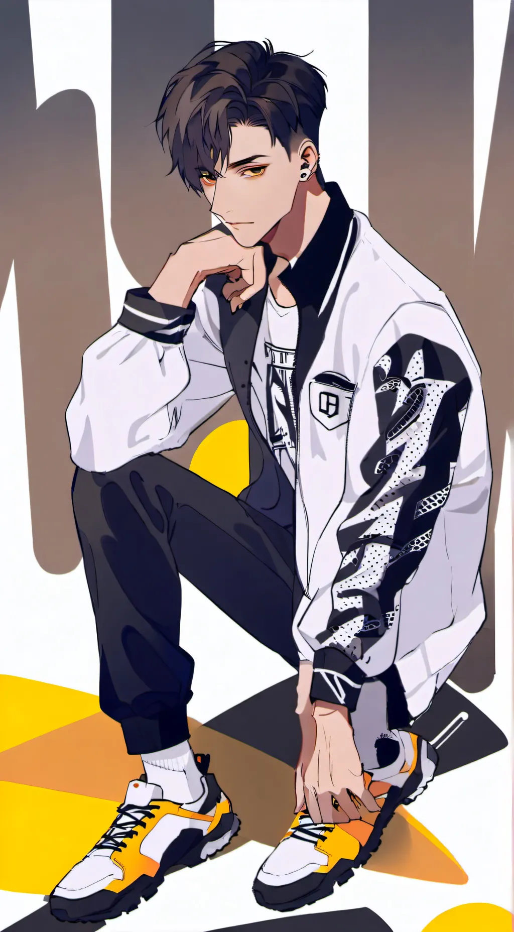 ai character: Chris  background