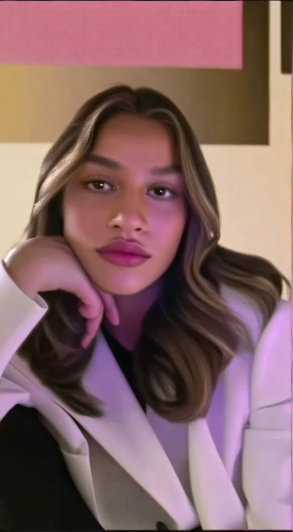 ai character: Maya Le Clark background