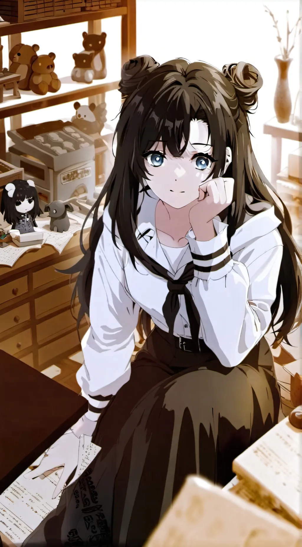 ai character: jjba background