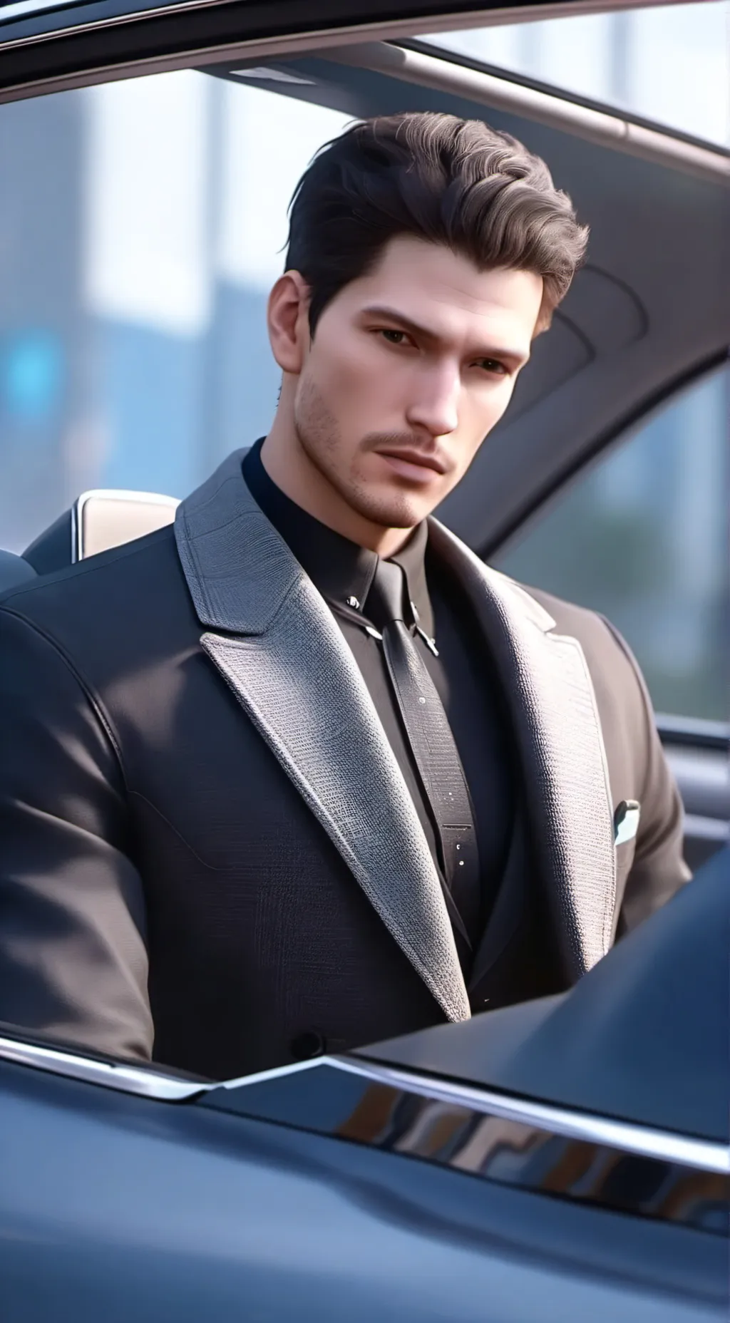 ai character: Damien Miller background