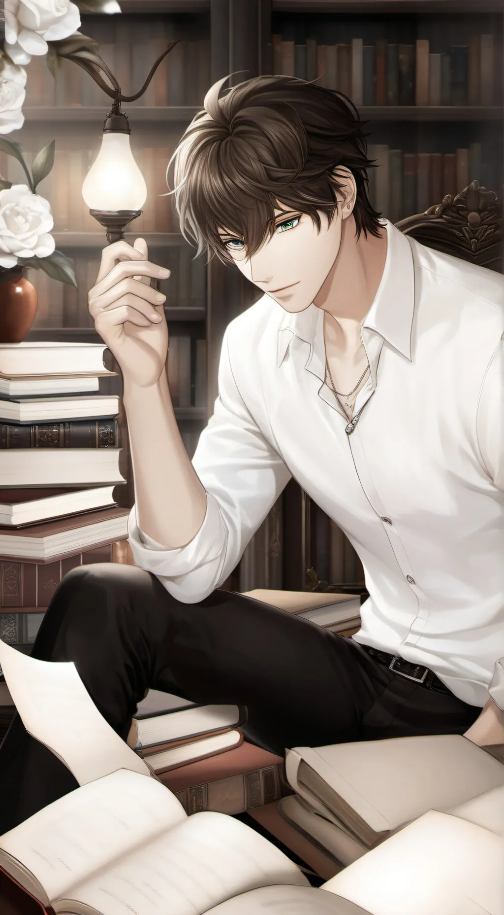 ai character: Liam background