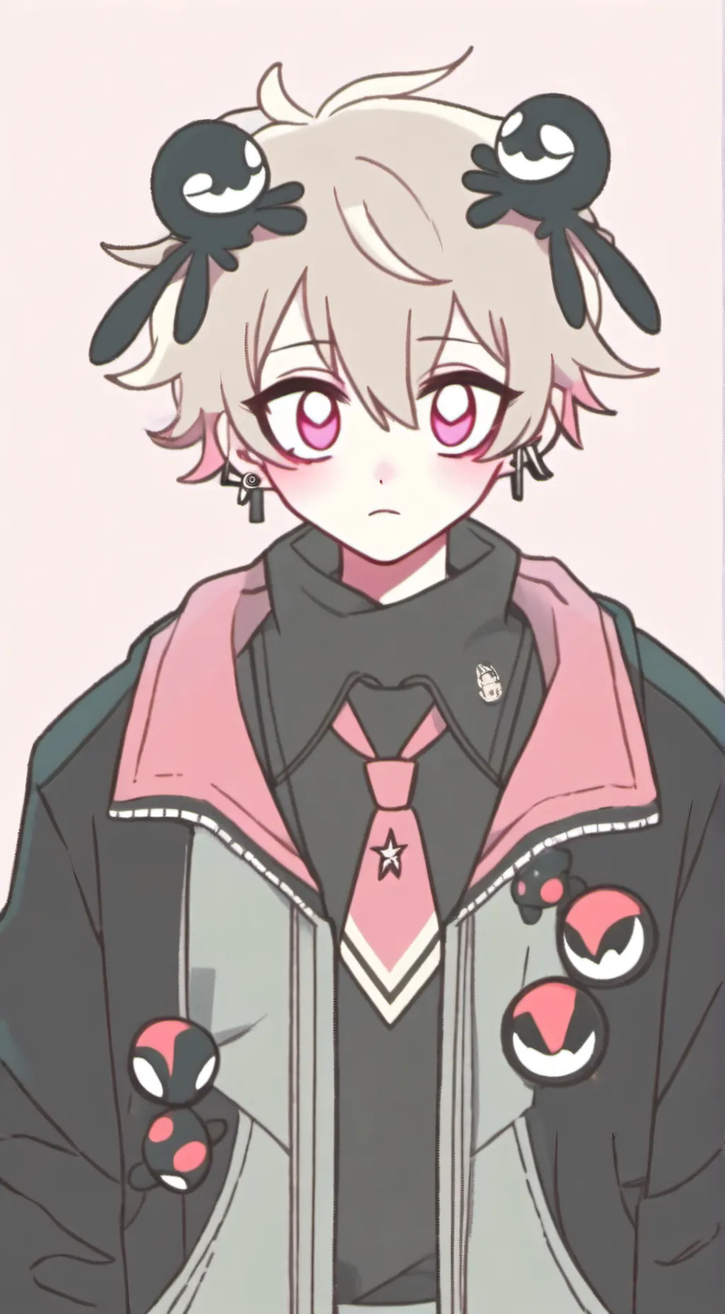 ai character: angle dust background