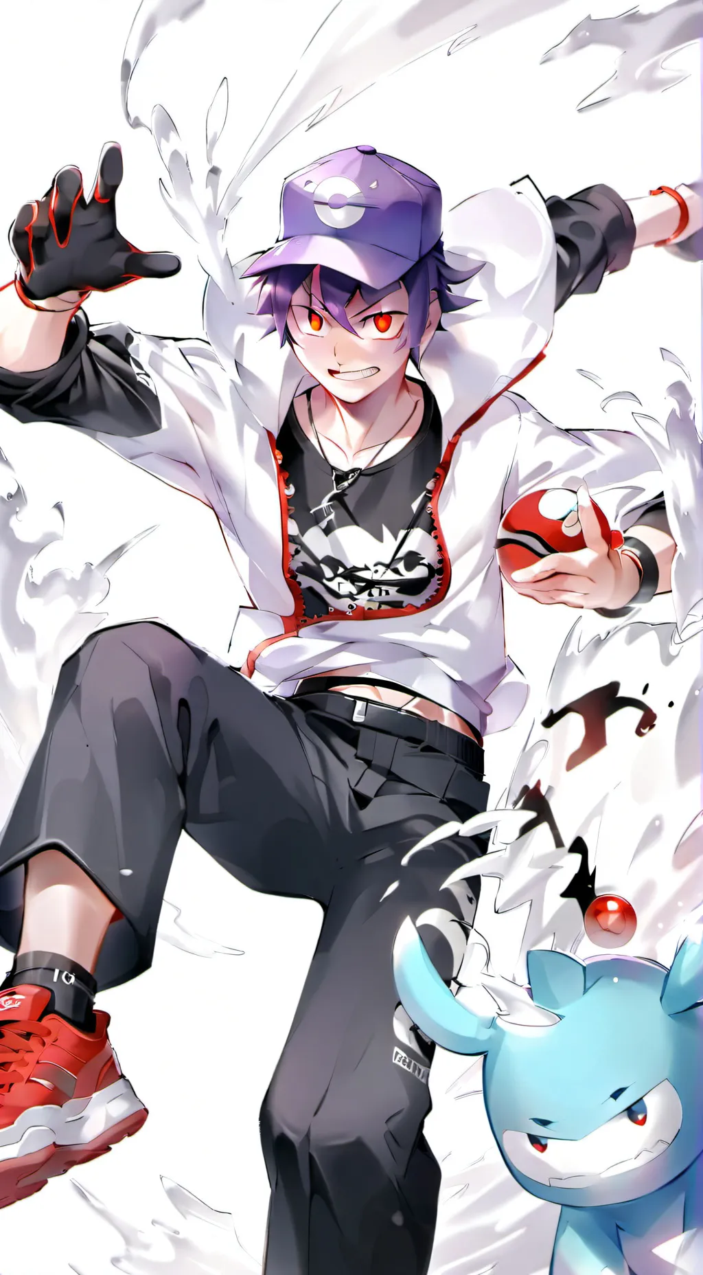 ai character: Ash background